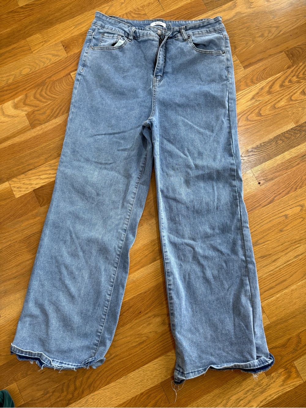 BLEU Light Wash Denim Jeans - Size 16